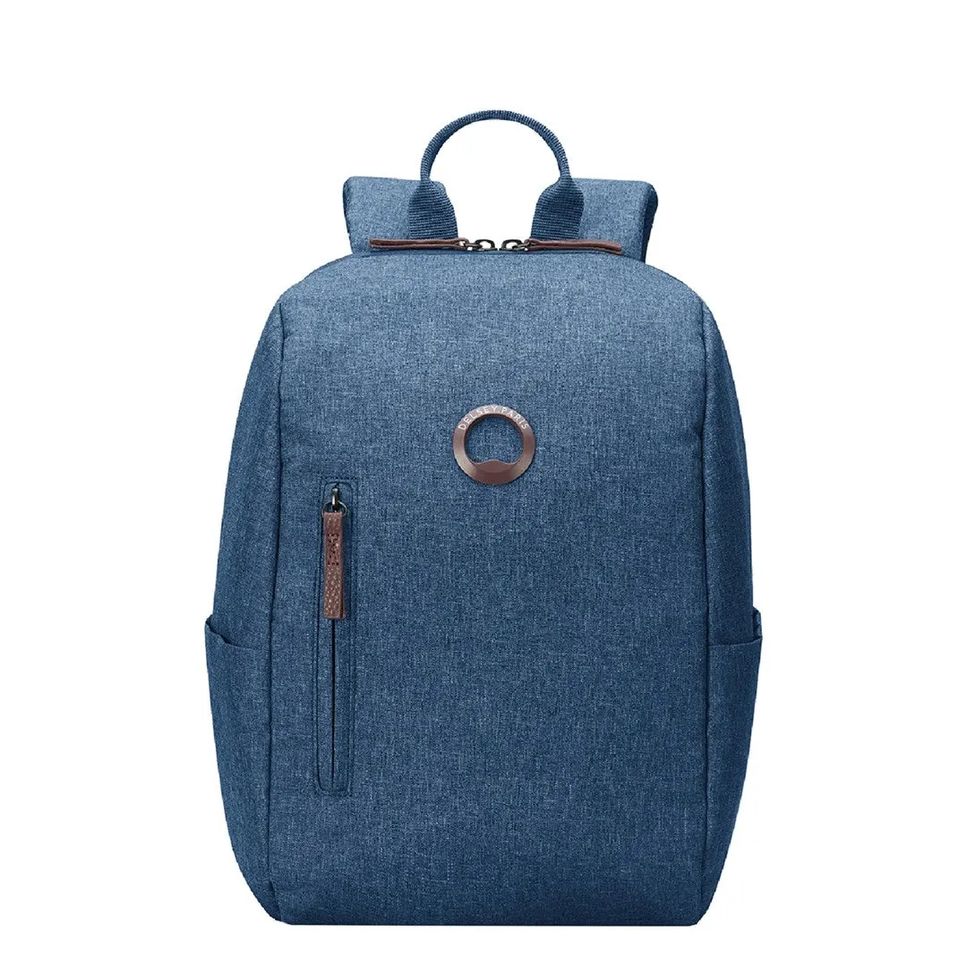 Delsey 1-Cpt Mini Backpack Blue