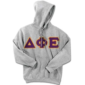 Delta Phi Epsilon Standards Hooded Sweatshirt - G185 - TWILL