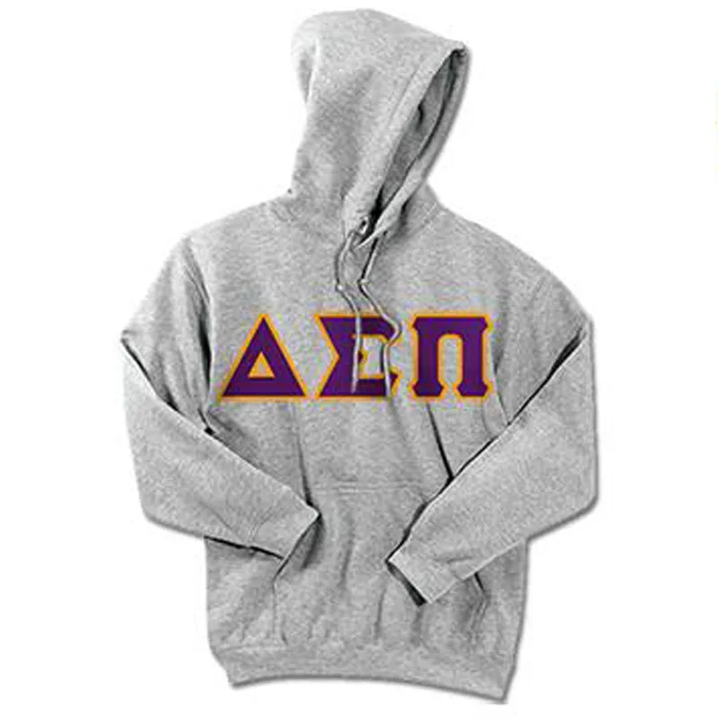 Delta Sigma Pi Standards Hooded Sweatshirt - G185 - TWILL