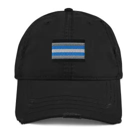 Demiboy Pride Flag Dad Hat