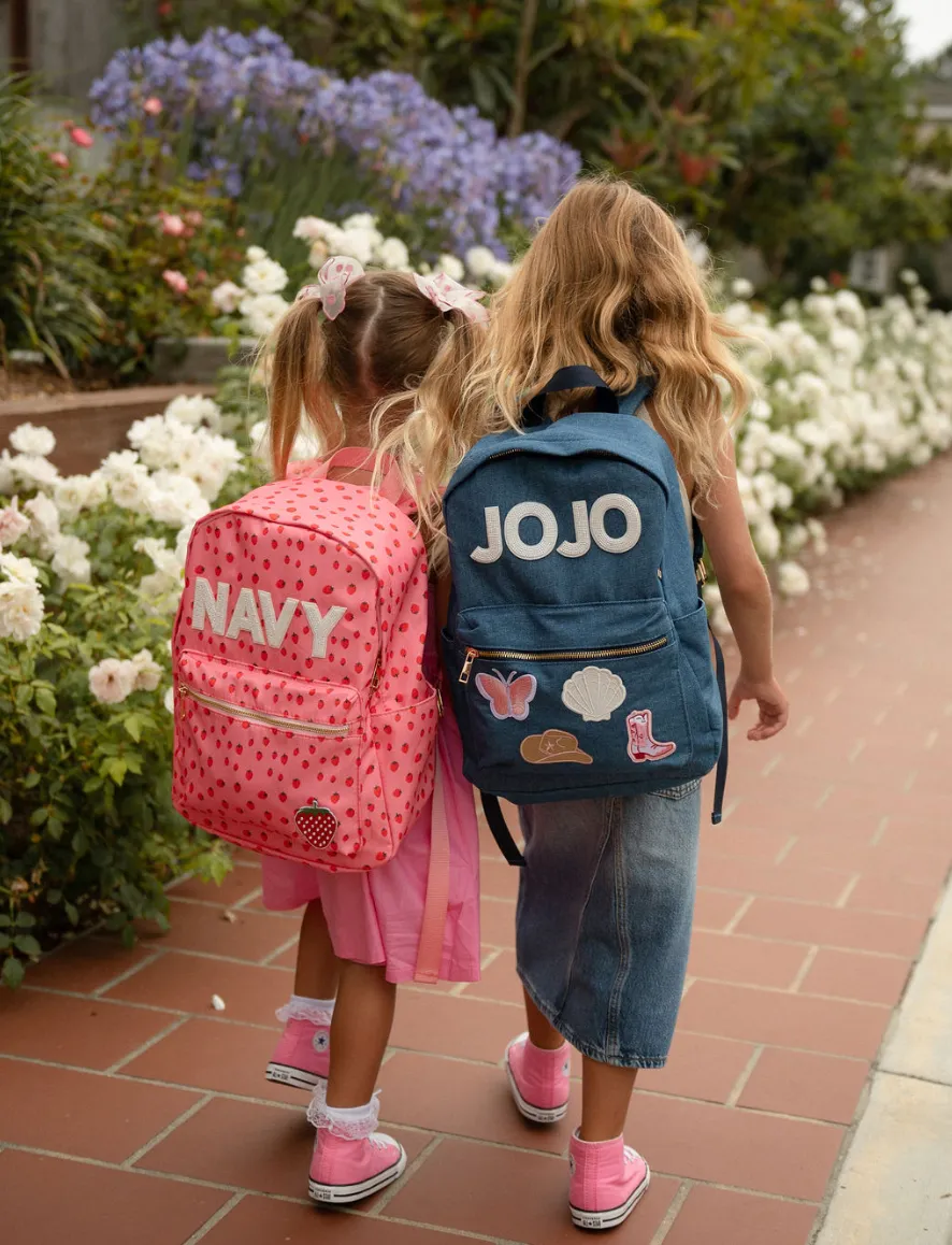 Denim Backpack