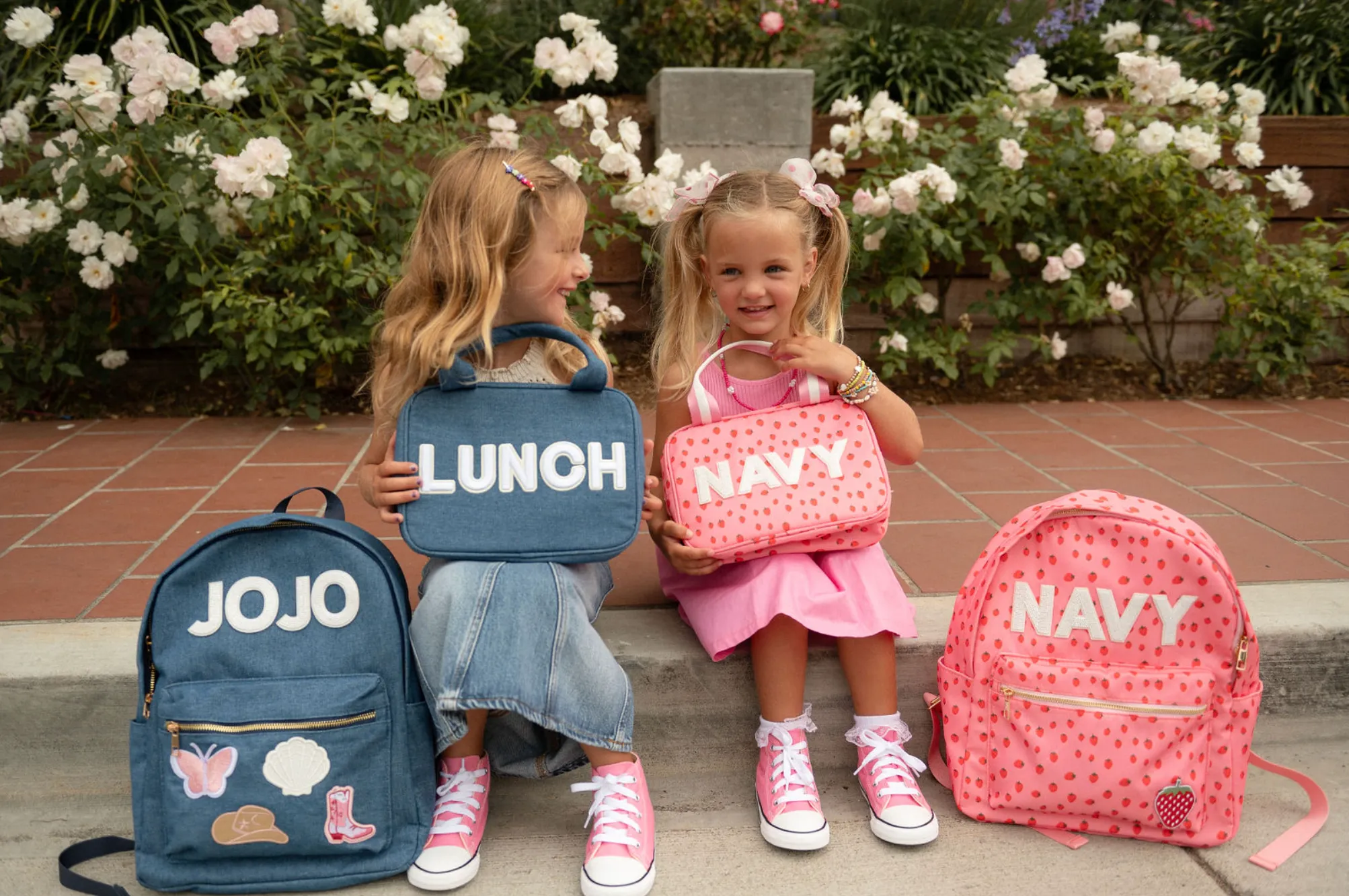 Denim Backpack