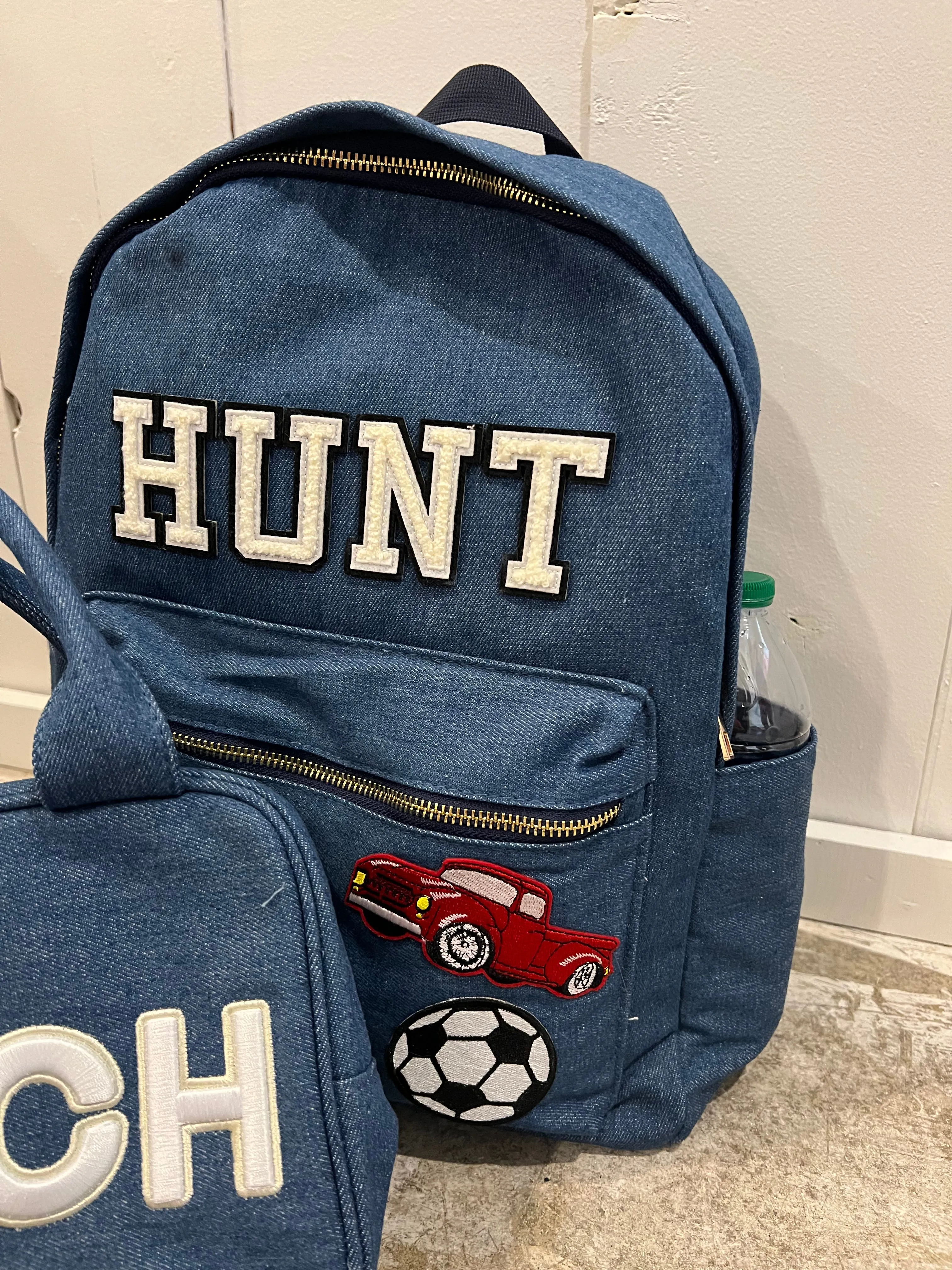 Denim Backpack