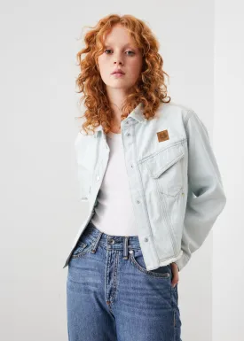 Denim Cropped Jacket