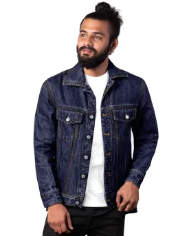 Denim Jacket in Cool max Denim Blue