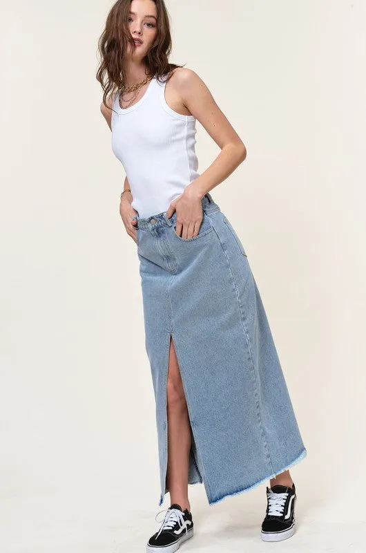 Denim Mendoza Skirt