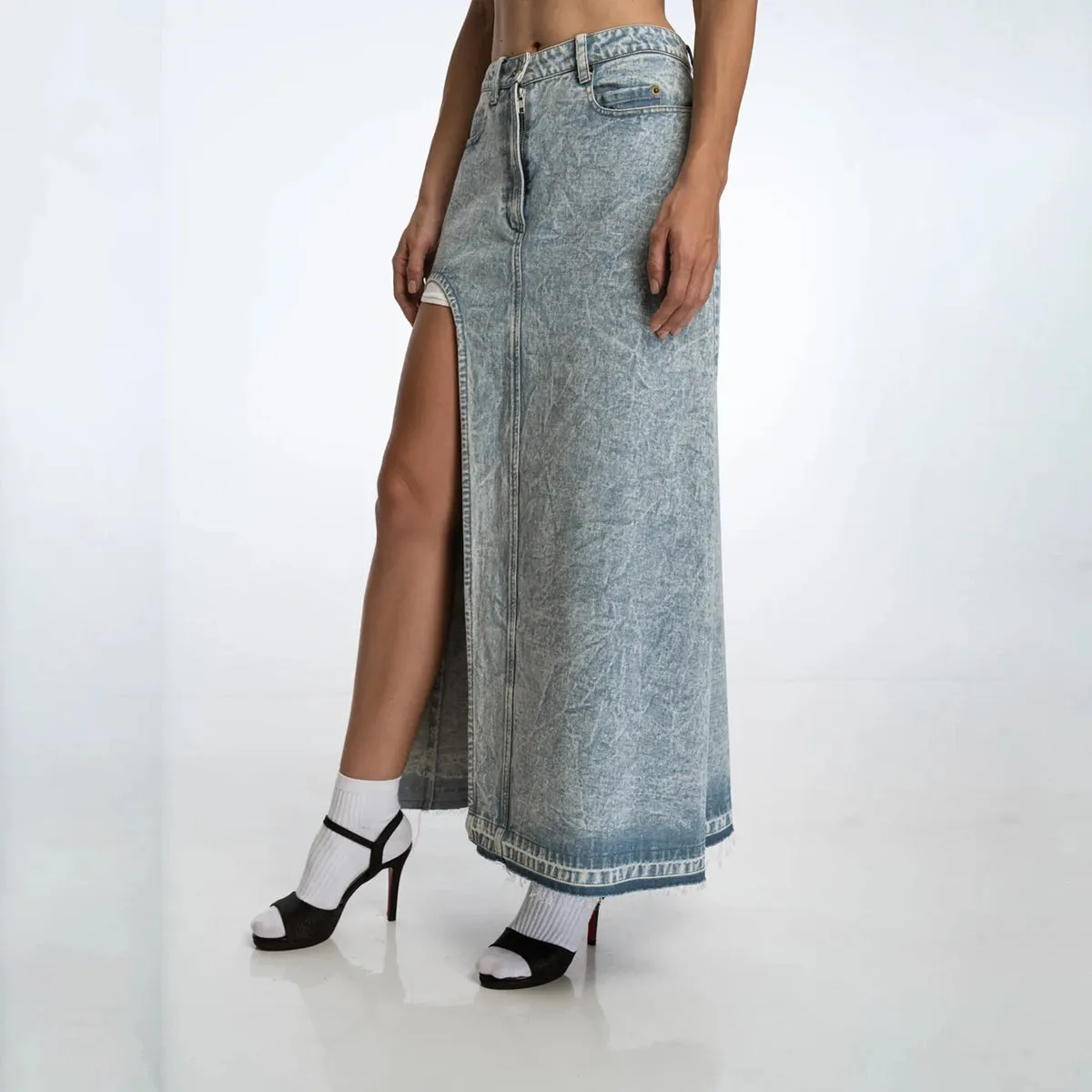 Denim Skirts