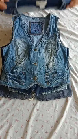 Denim waistcoat 20 pieces