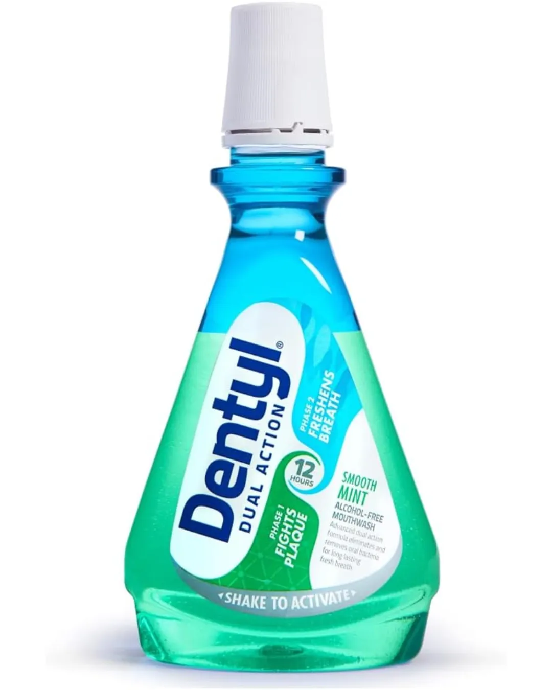 Dentyl Dual Action Smooth Mint Plaque 500ml (D)