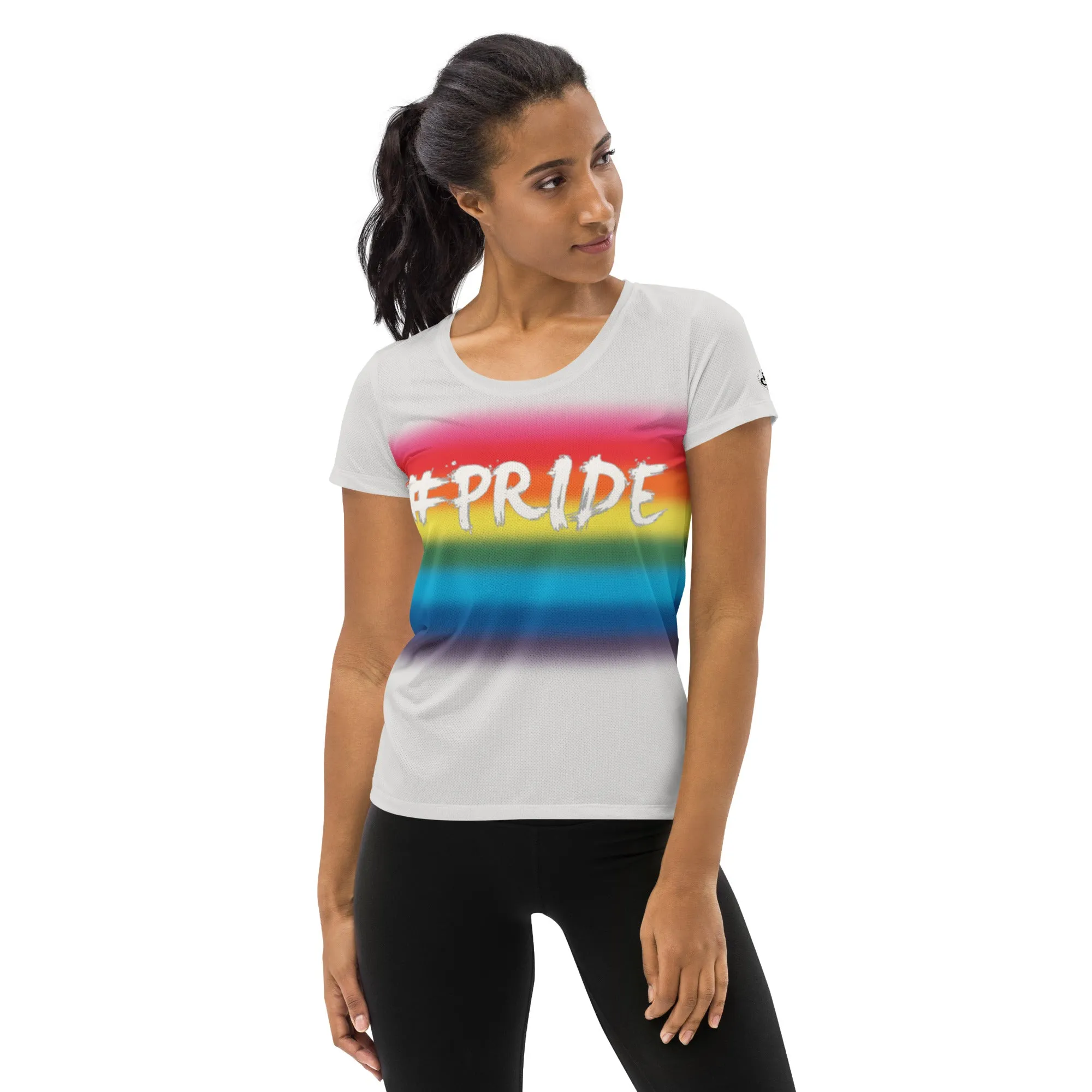 Descendants of the Island Pride Month Women's Athletic T-shirt