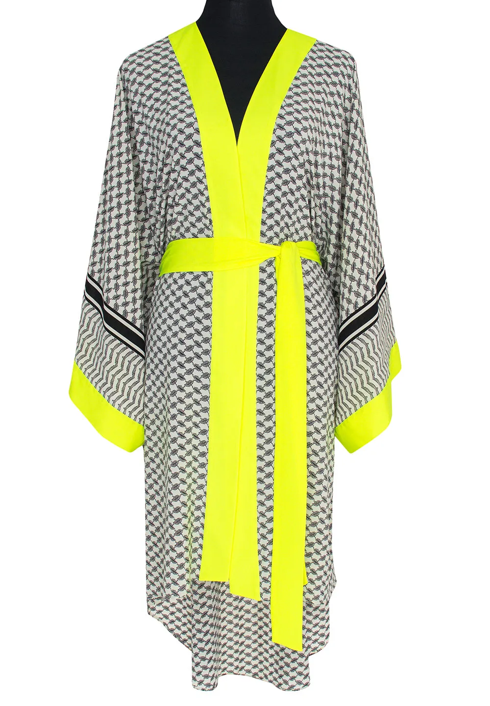 Desert - Tribe Kimono (Neon Yellow)