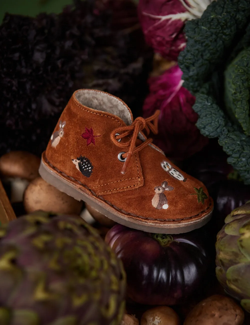 Desert Winter Boot Woodland - Cinnamon