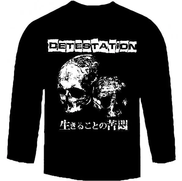 DETESTATION SKULLS long sleeve