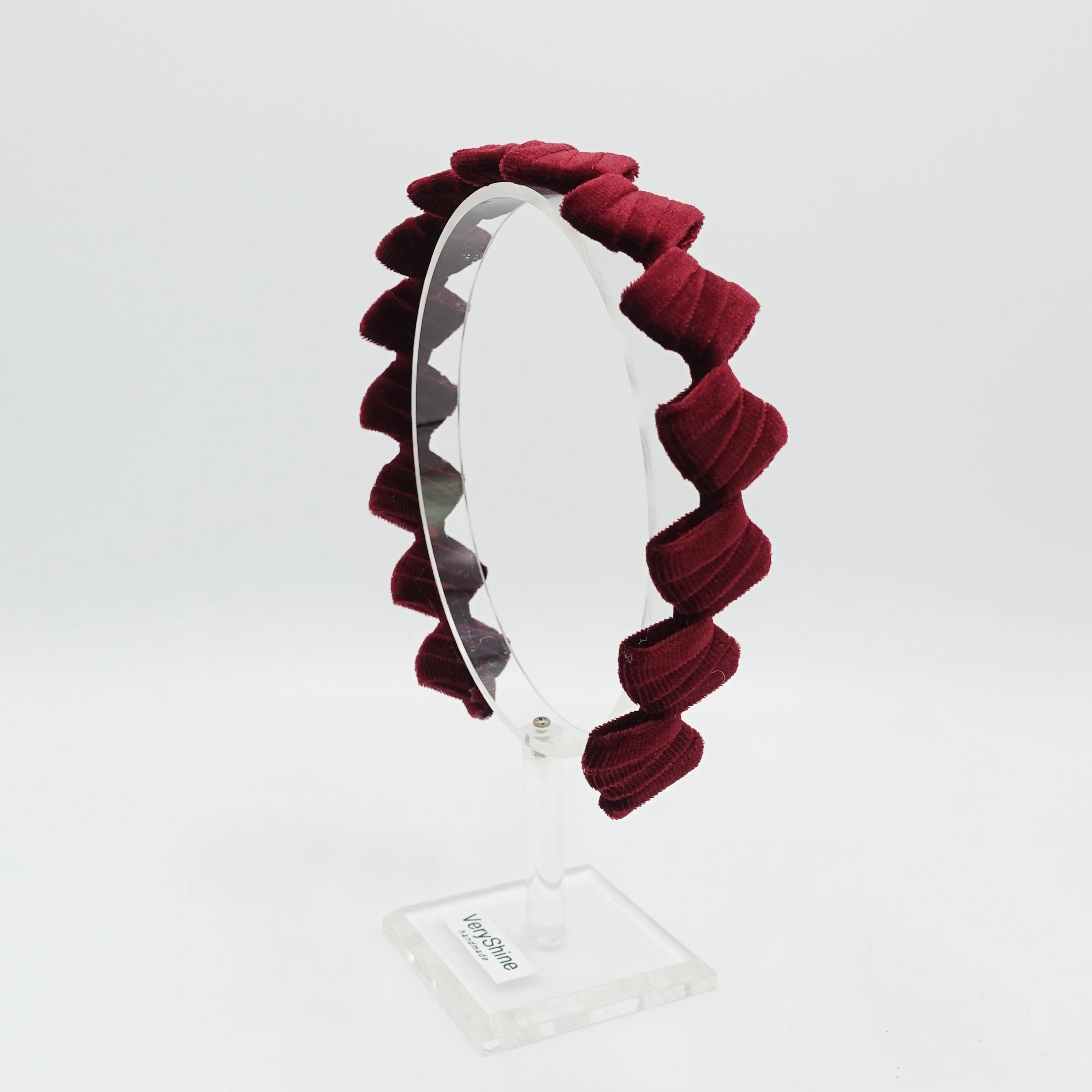 diamond velvet wrap headband hair accessory for woman