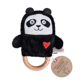 Ding A Ring Teether Rattle - Amanda Panda