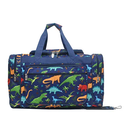 Dino World Print NGIL Canvas 20" Duffle Bag