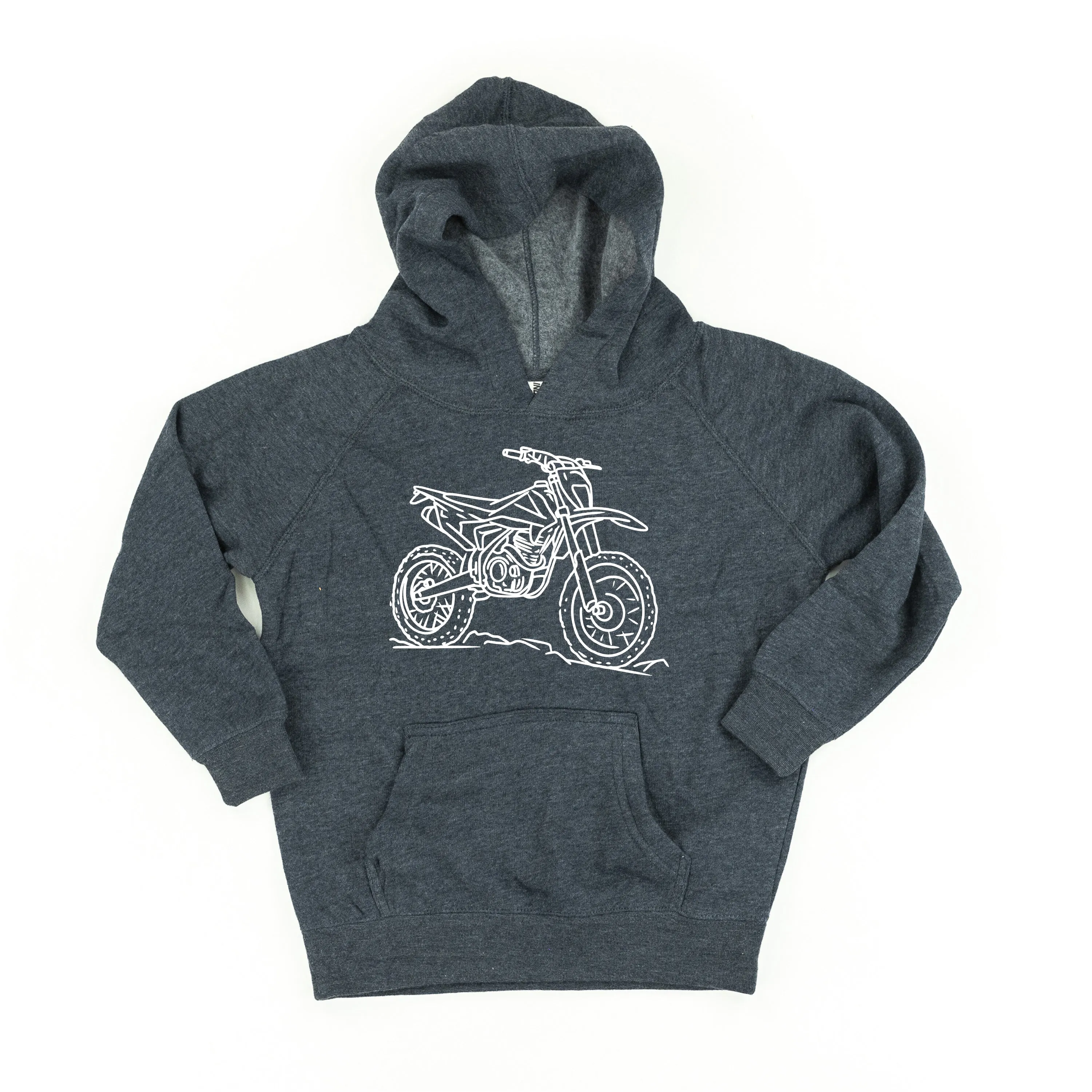 DIRT BIKE - Minimalist Design - Child Hoodie