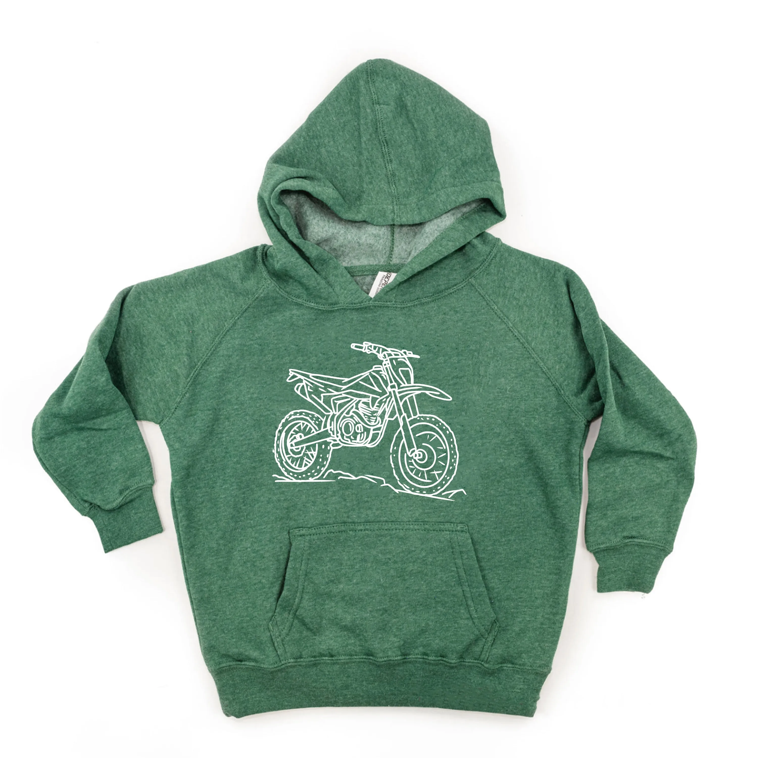 DIRT BIKE - Minimalist Design - Child Hoodie