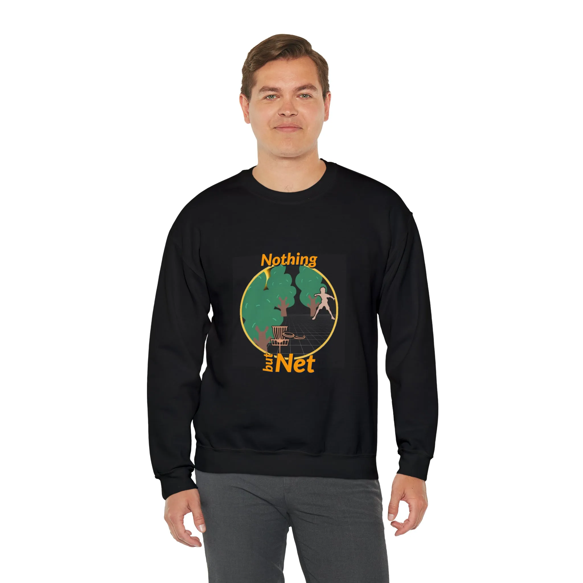 Disc golf Unisex Heavy Blend™ Crewneck Sweatshirt