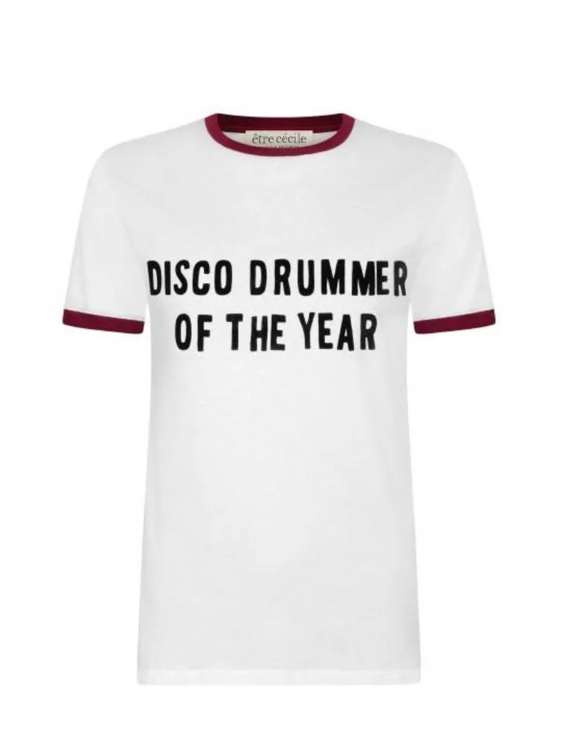 Disco Drummer Ringer T-Shirt