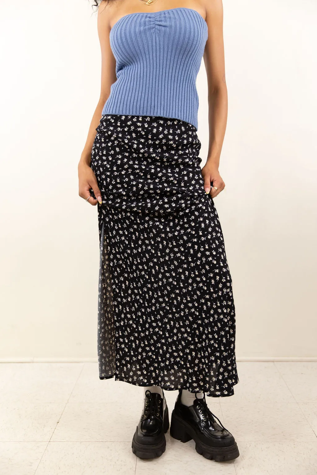 Ditsy Floral Maxi Skirt