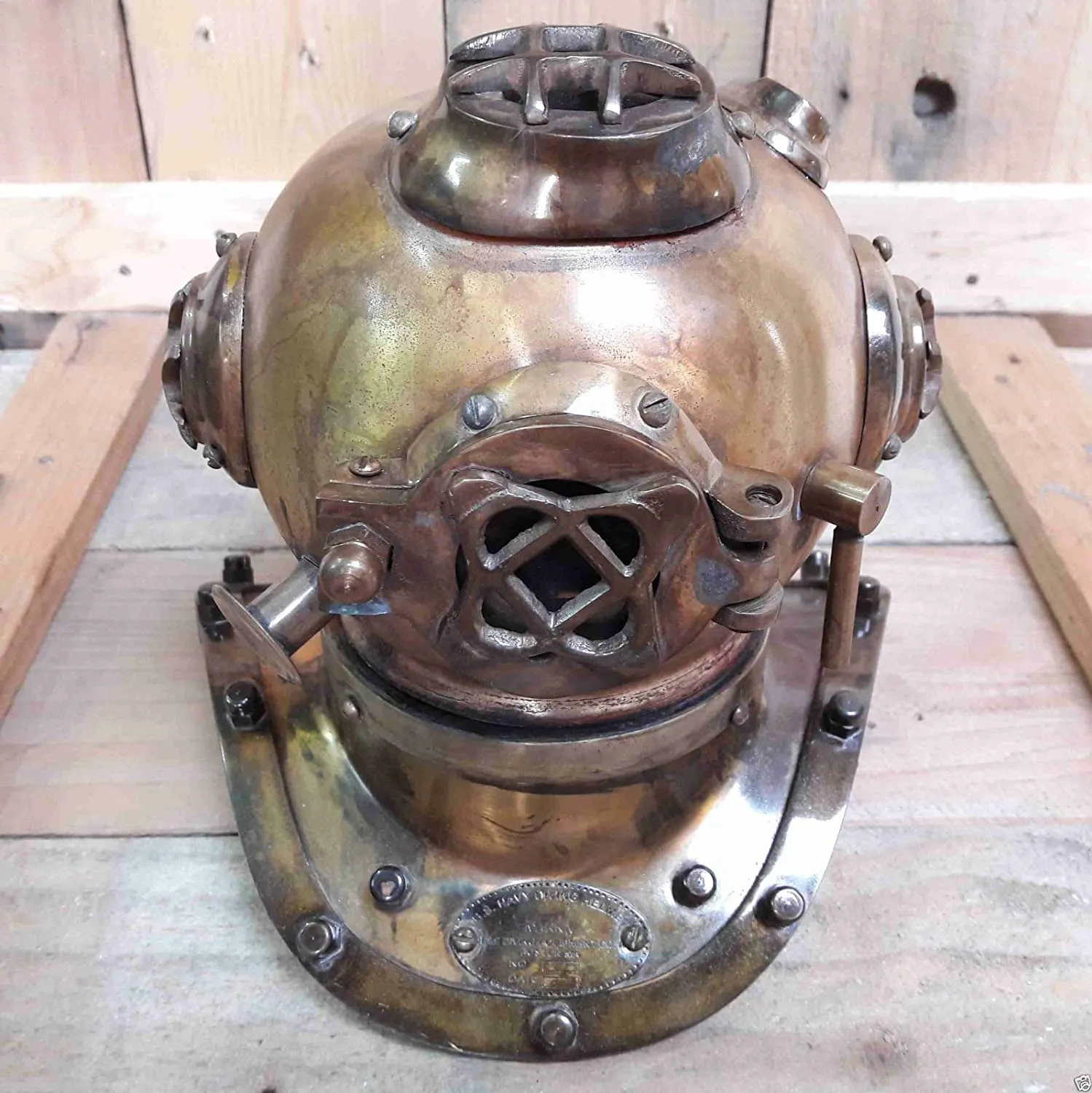 Diving Divers Helmet U.S Navy Mark V Real Antique Look Vintage Gift 7 inches