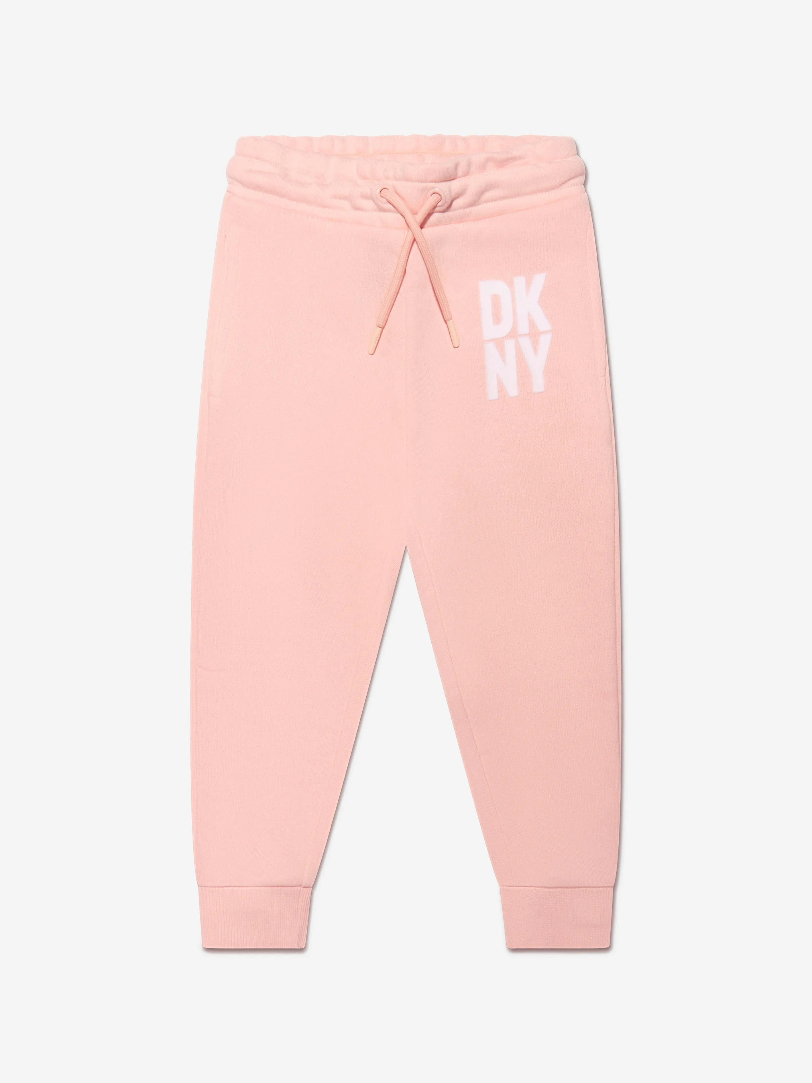 DKNY Girls Logo Print Joggers