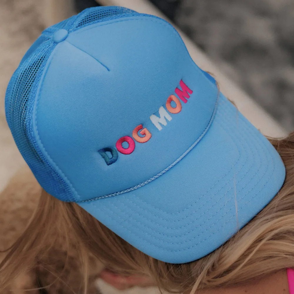 Dog Mom Multicolored Wholesale Foam Trucker Hat