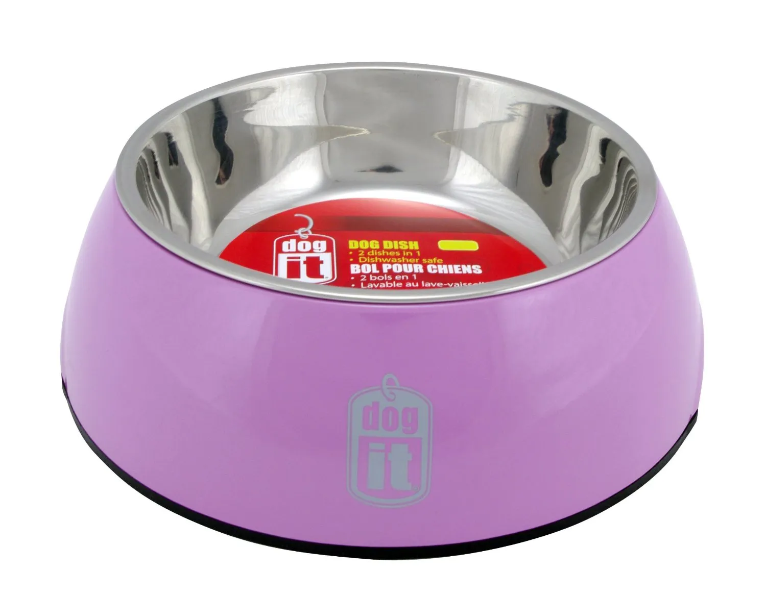 Dogit Durable Bowl with Stainless Steel Insert for Dogs XS