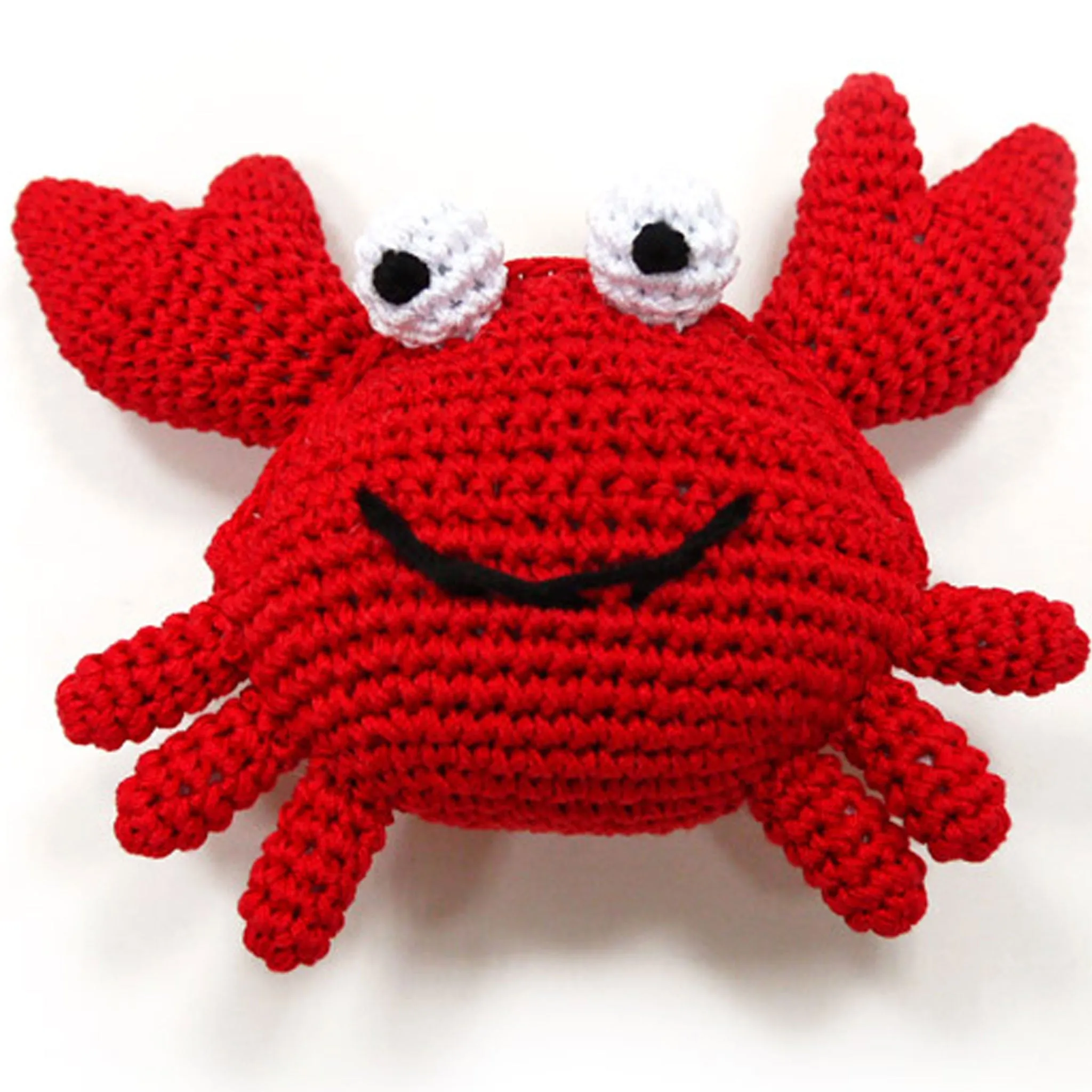 Dogo Pet Fashions Pawer Squeaky Toy - Crab