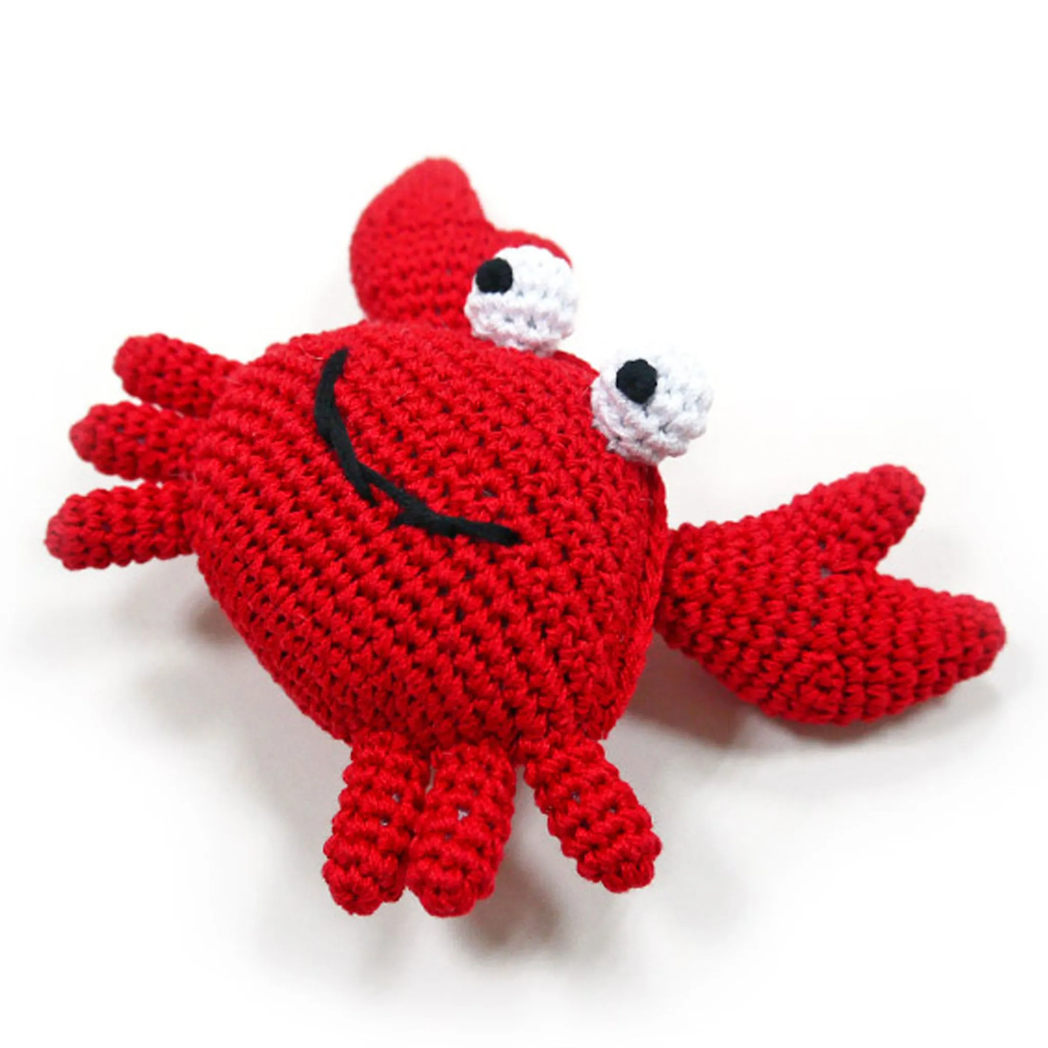 Dogo Pet Fashions Pawer Squeaky Toy - Crab