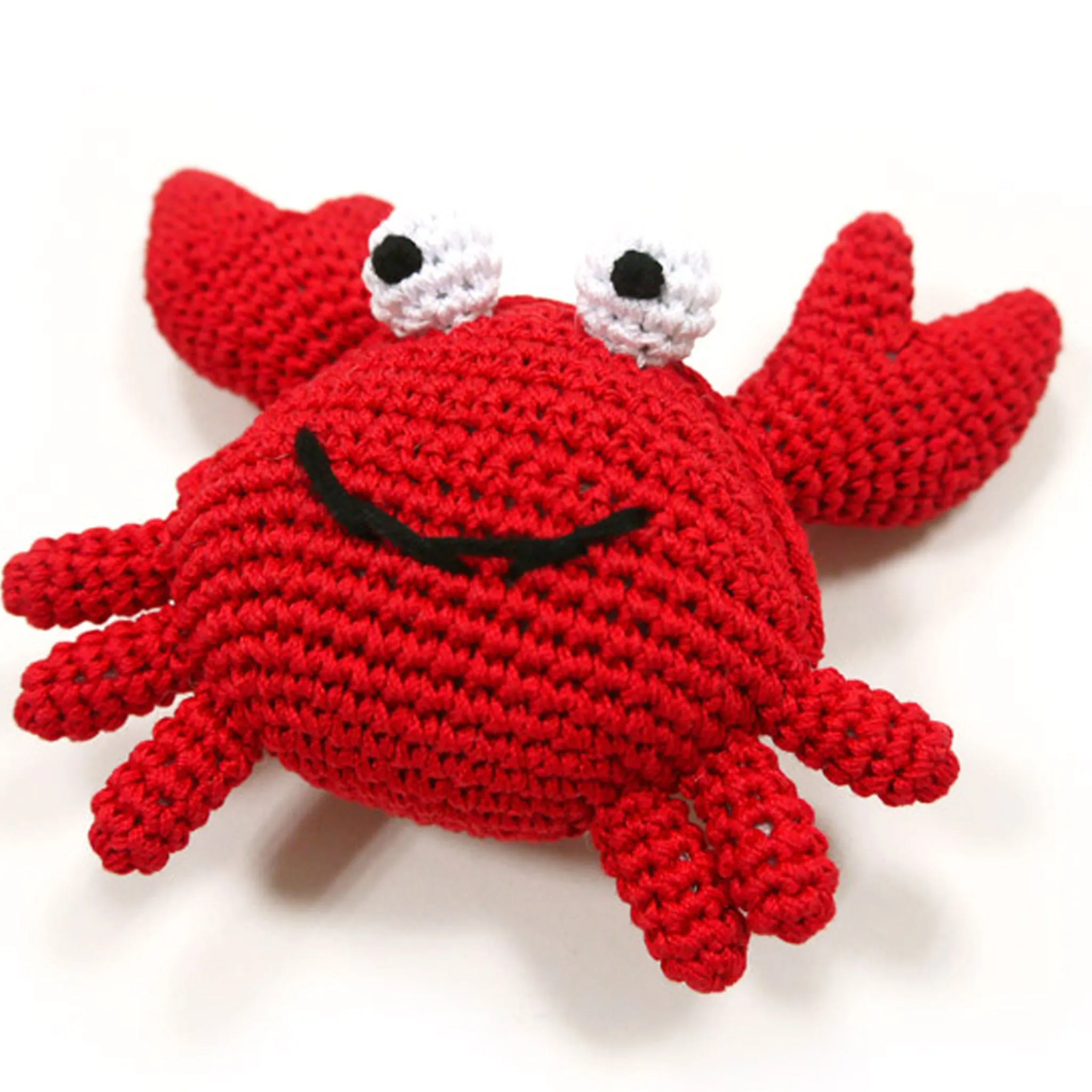 Dogo Pet Fashions Pawer Squeaky Toy - Crab