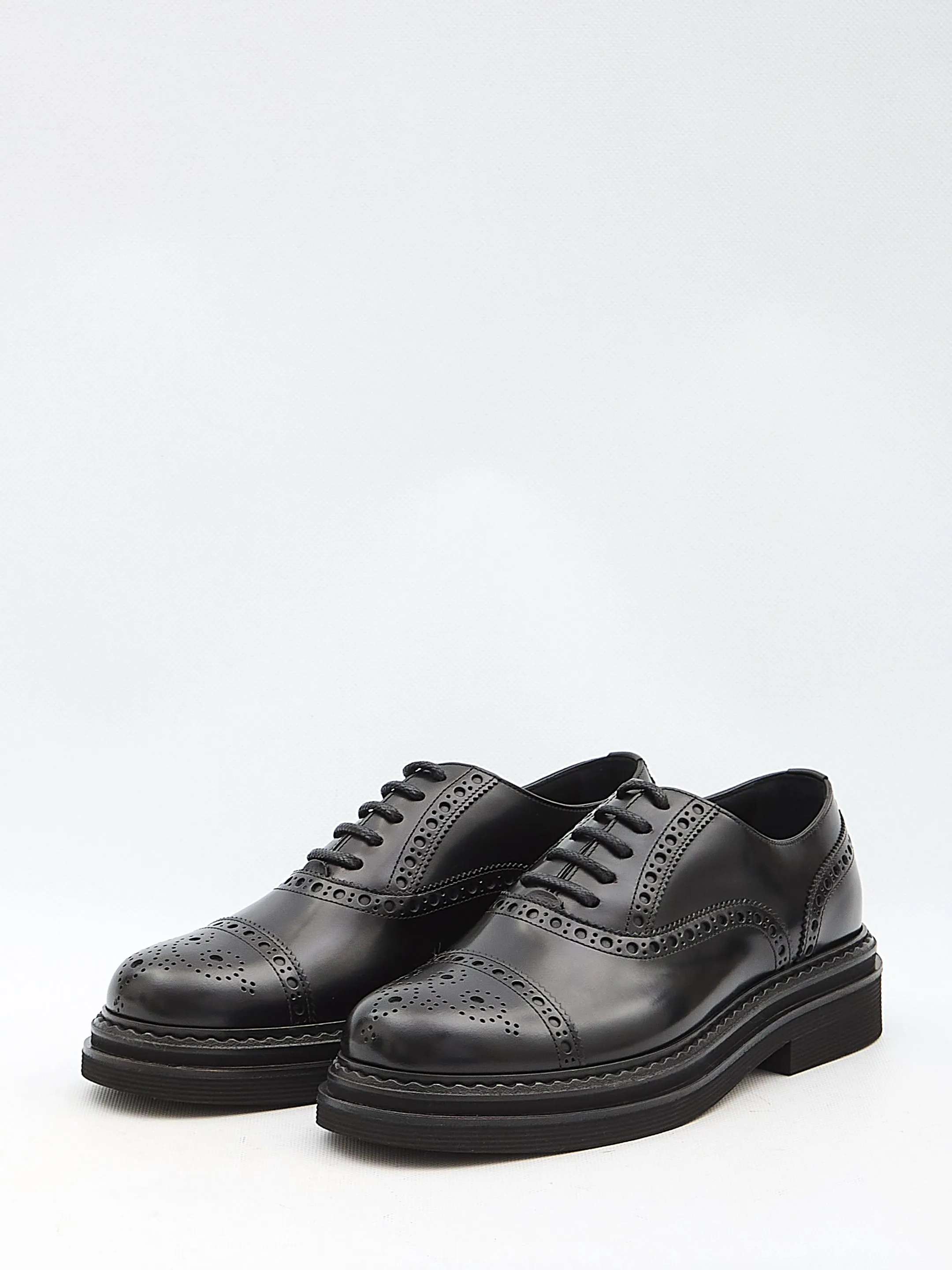 Dolce & Gabbana Day Classic Oxfords In Black