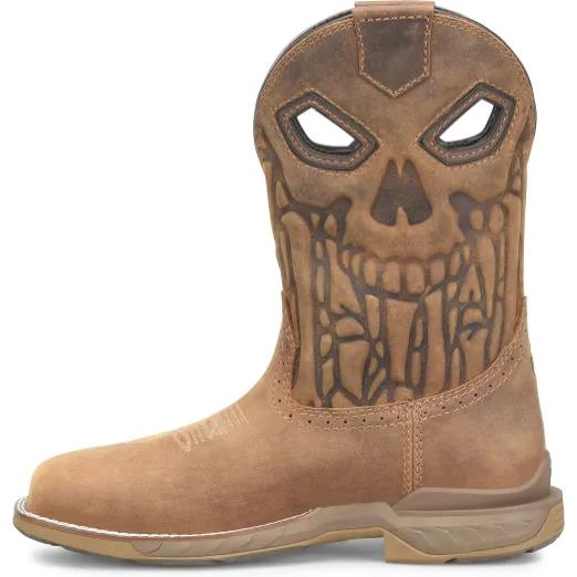 Double H Men's Phantom Rider Lycan 11" Comp Toe WP Roper Work Boot -Brown- DH5398