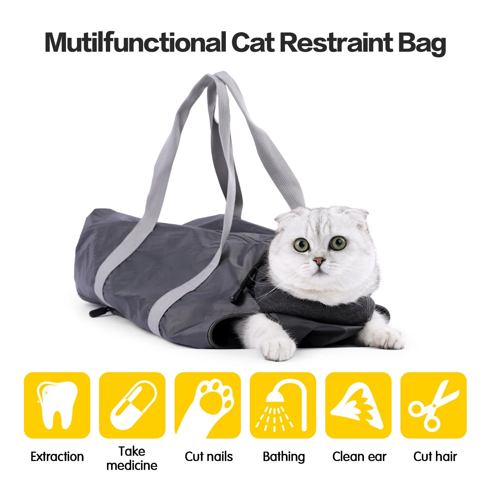 Double-Layered Lined Multi-Purpose Cat Bag