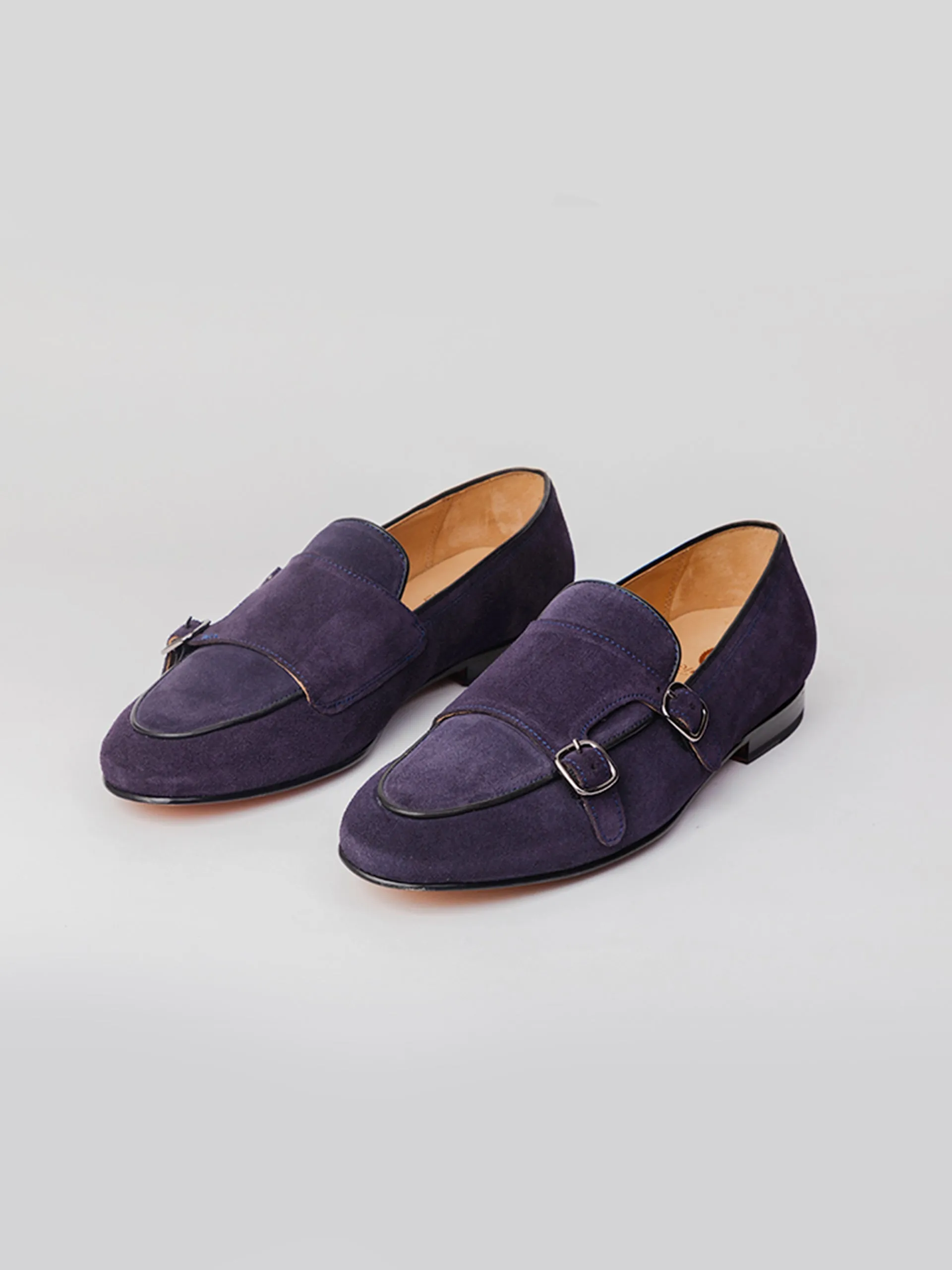 Doublely  Loafer - ink blue suede