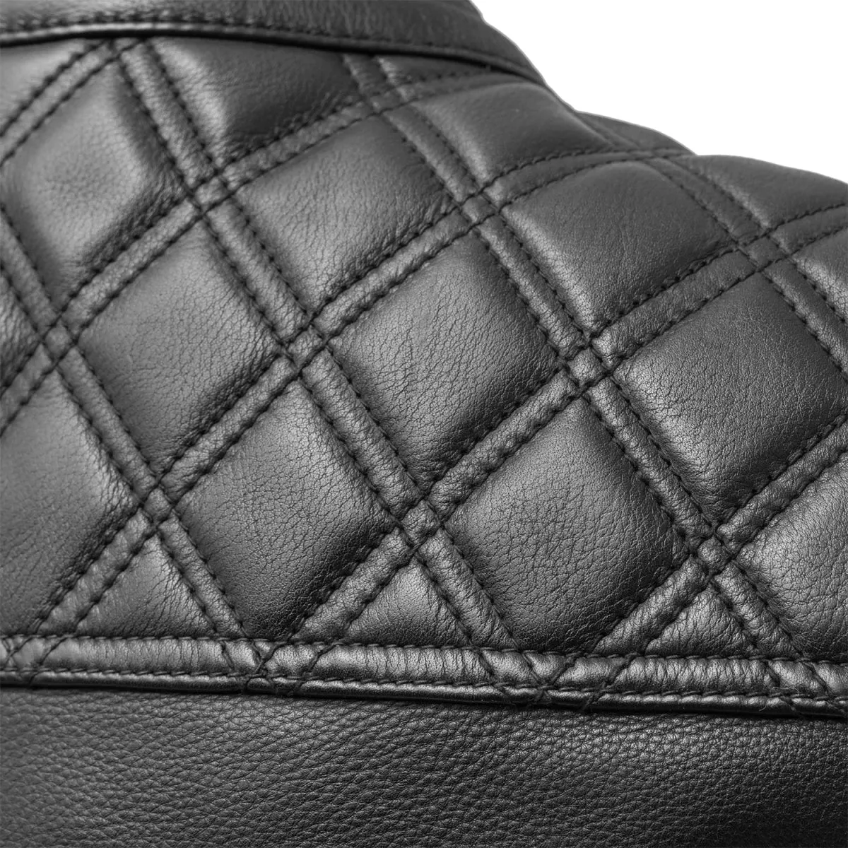 Downside Men's Motorcycle Leather Vest