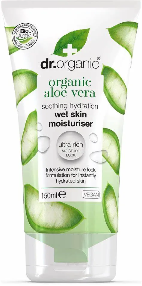 Dr Organic Aloe Vera Wet Skin Moisturiser