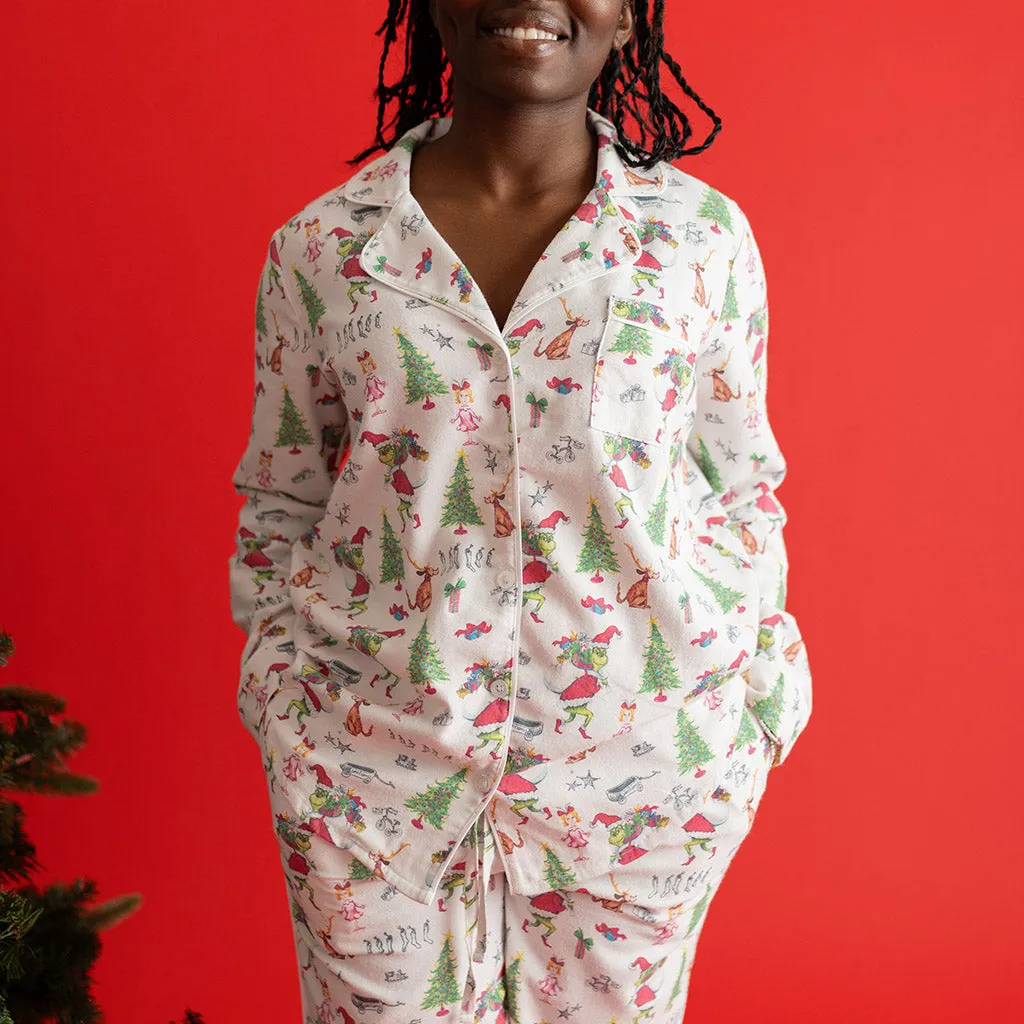 Dr. Seuss Who-ville Women's Flannelette Pajama Set