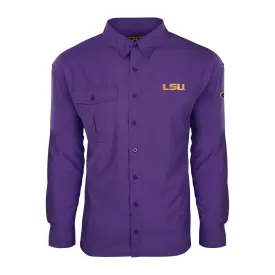 Drake LSU Flyweight Long Sleeve Shirt