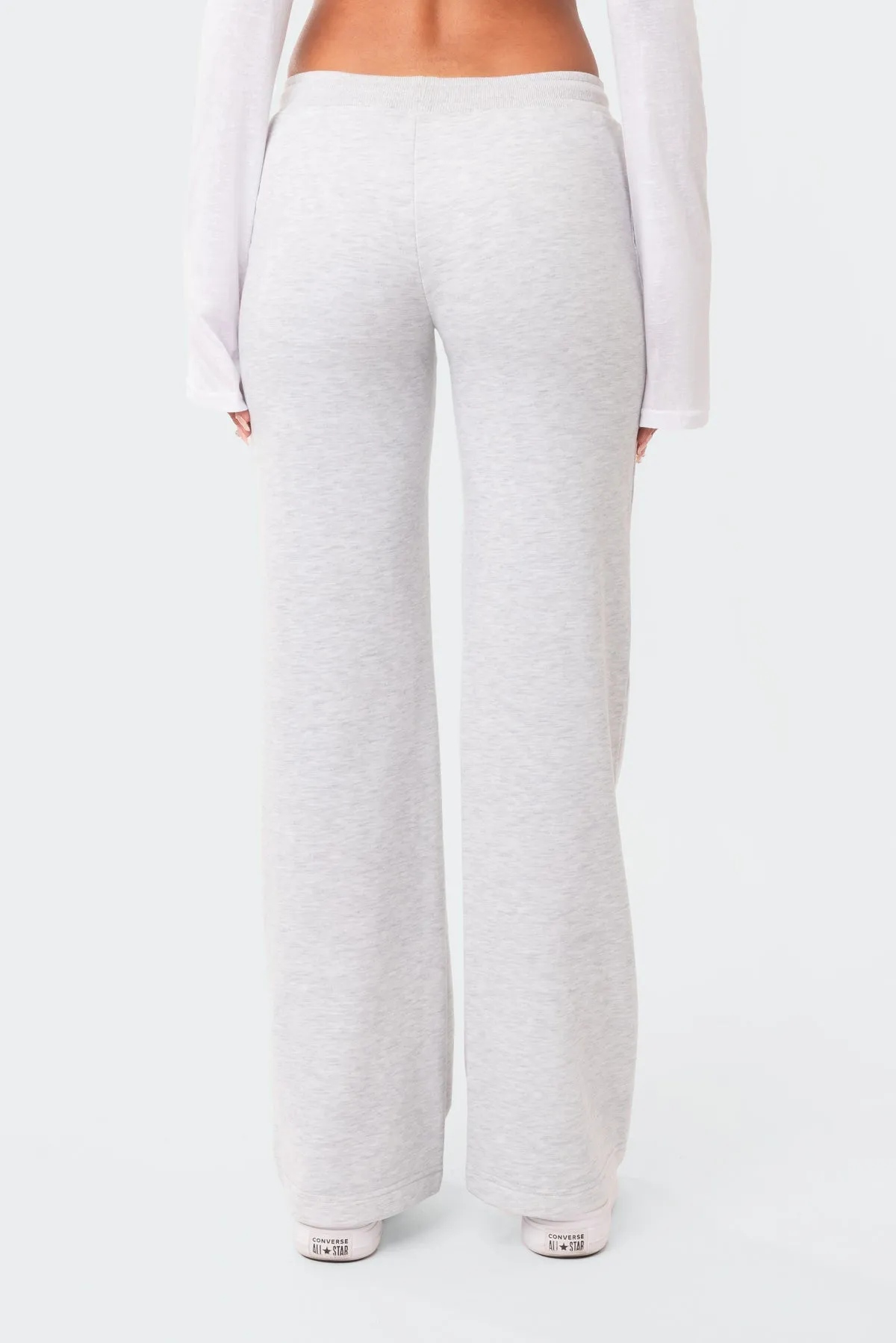 Dramatic Low-Rise Sweatpants