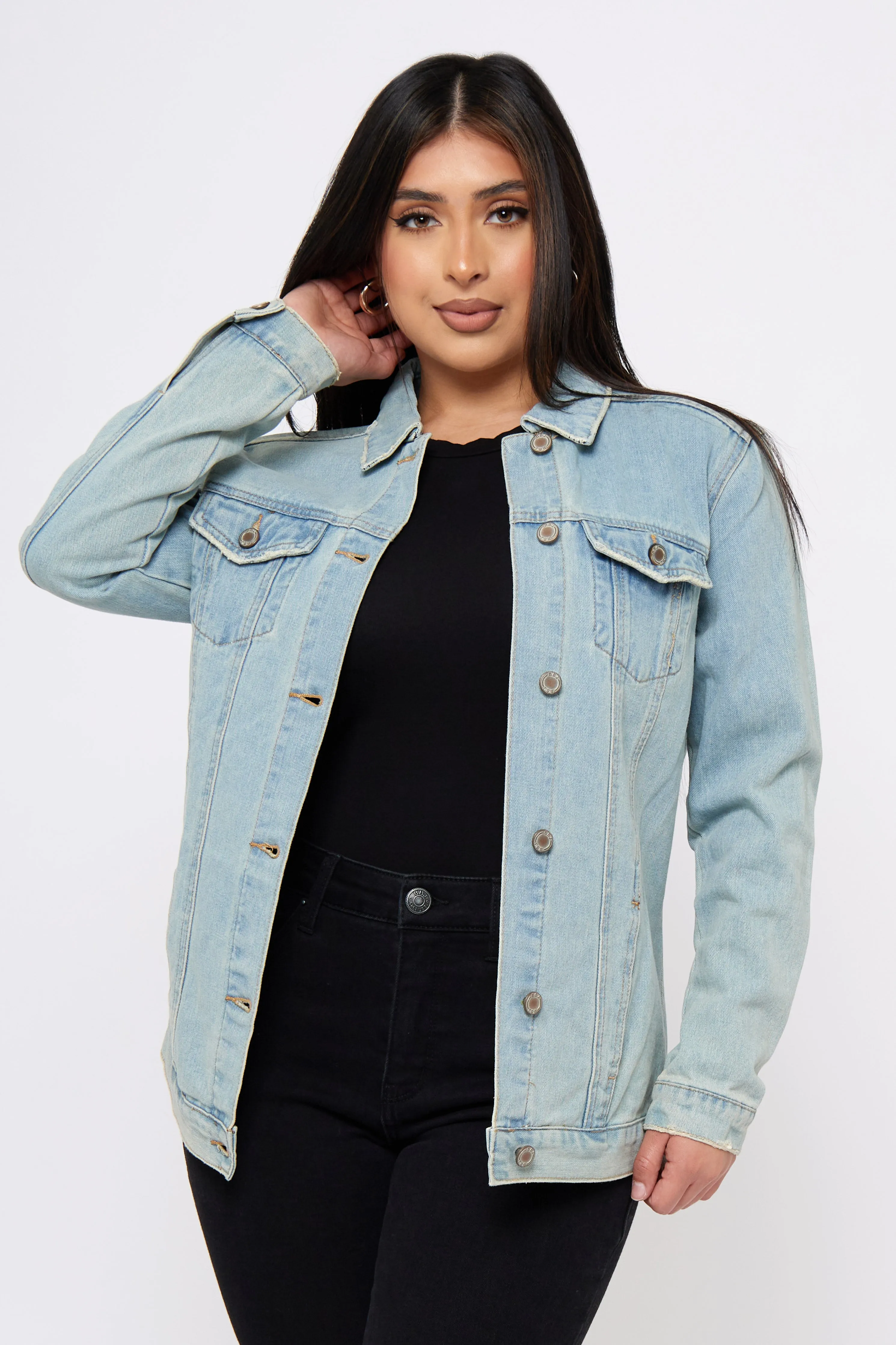 Dream Denim Oversized Jacket