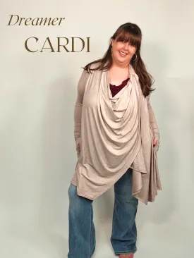 Dreamer Cardi- White  Mocha