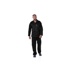 DROMEX EXECUFIT POLYCOTTON CONTI JACKET COLOUR-BLACK SIZE 38