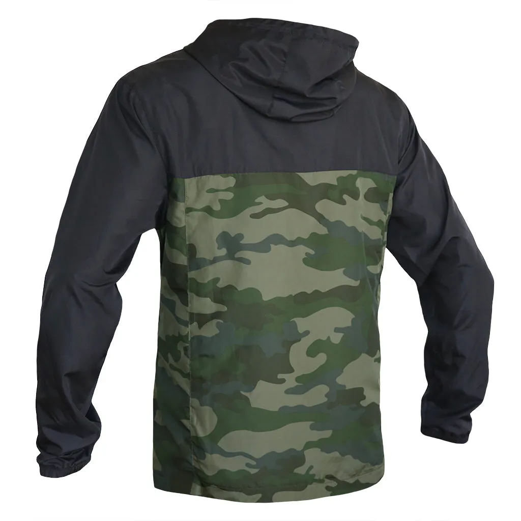 Dryflip Windbreaker (Black/Camo)