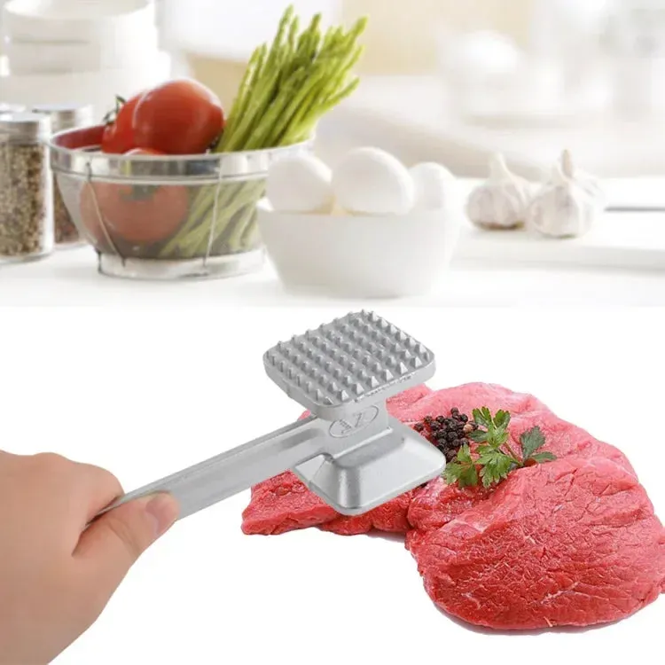 Dual-Sided Aluminum Meat Tenderizer Hammer