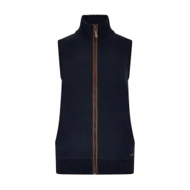 Dubarry Sheedy Ladies Wool Blend Gilet - Navy