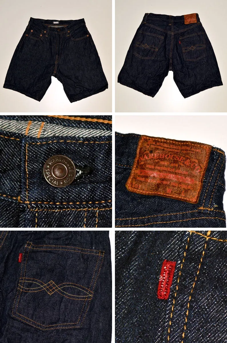 DUCK DIGGER (WARE HOUSE) "DD-1550" 13.5oz Denim Shorts