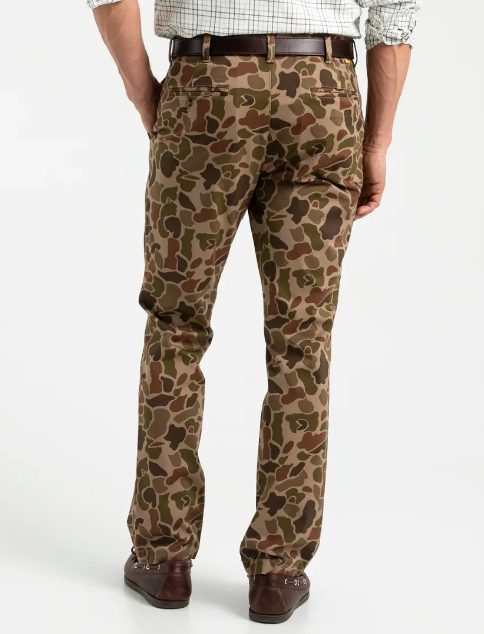 Duck Head Toasted Khaki Camo Chino