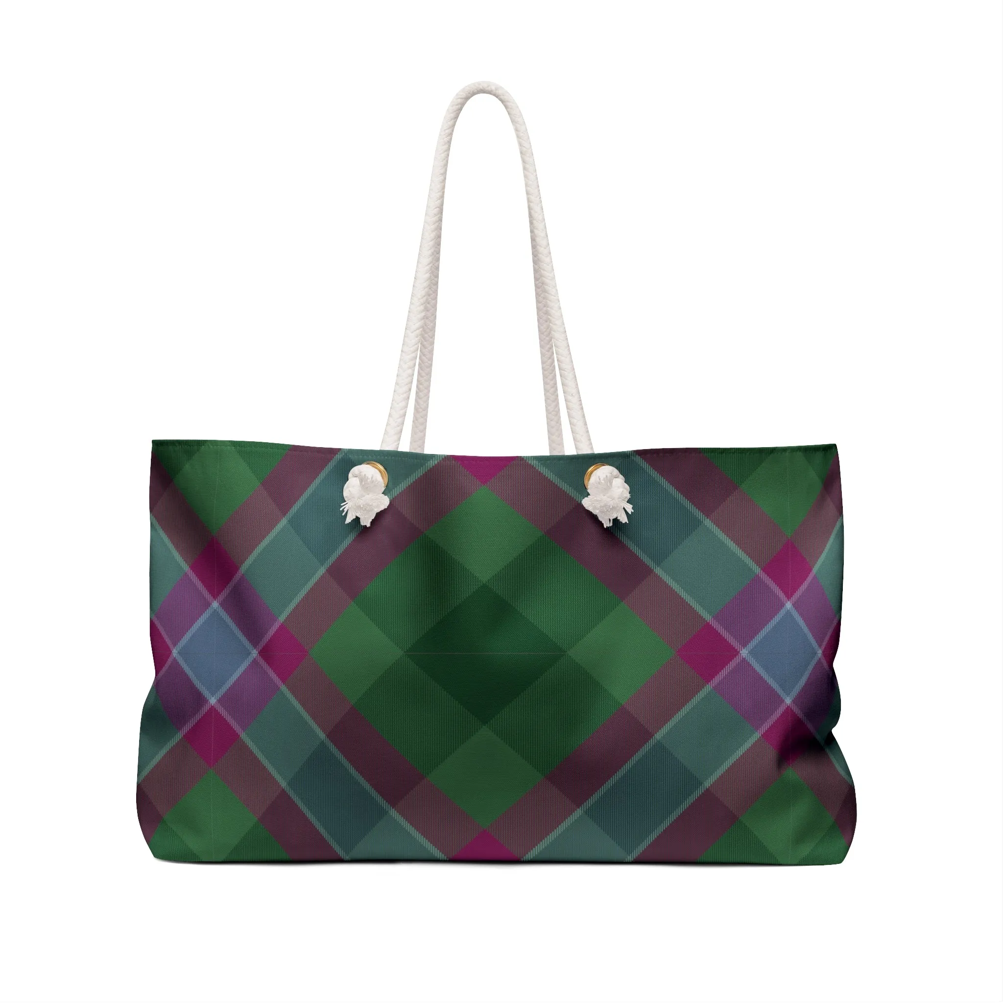 Dunans Rising Tartan Weekender Bag